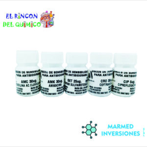 DISCOS DE SENSIBILIDAD DE ACIDO NALIDIXICO 30 ug X 50 UND NACIONAL