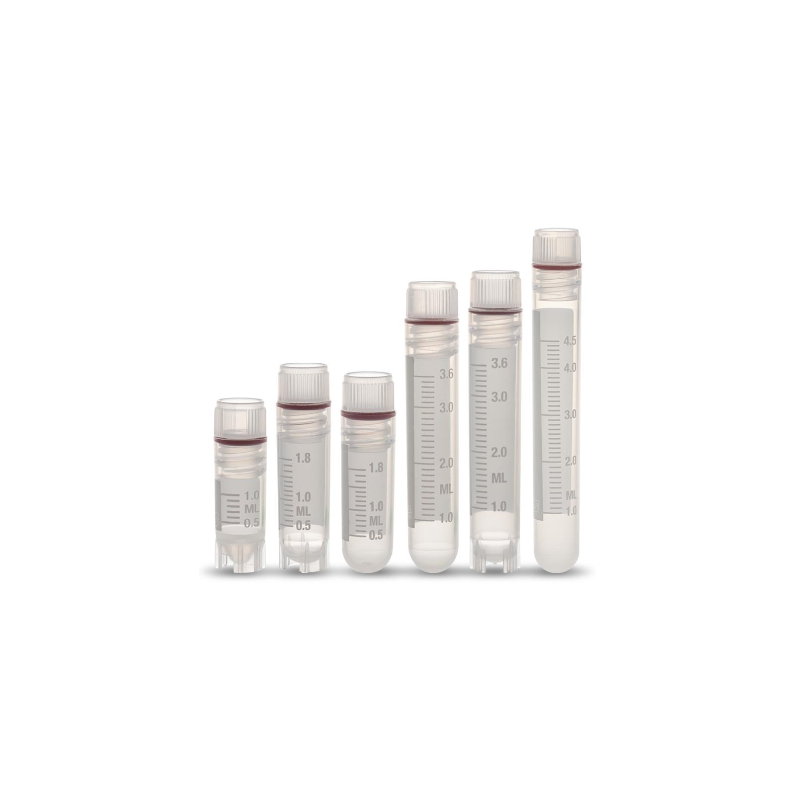 CRIOVIAL DE POLIPROPILENO GRADUADO ESTERIL DE 2 ML COD T301-2 BOLSA X 100 SIMPORT