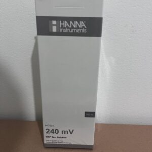 SOLUCIÓN DE VALIDACIÓN DE ORP 240 MV COD HI7021L HANNA
