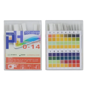 TIRAS PARA MEDIR PH DE 0-14 CAJA X 100 UND IMPORTADO