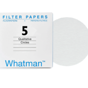 PAPEL FILTRO NRO 5 DE 125 MM CAJA X 100 UND WHATMAN