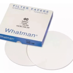 PAPEL FILTRO NRO 40 DE 125 MM CAJA X 100 UND WHATMAN
