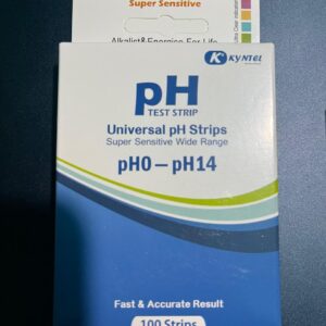 TIRAS PARA MEDIR PH 0-14 CAJA X 100 UND KYNTEL